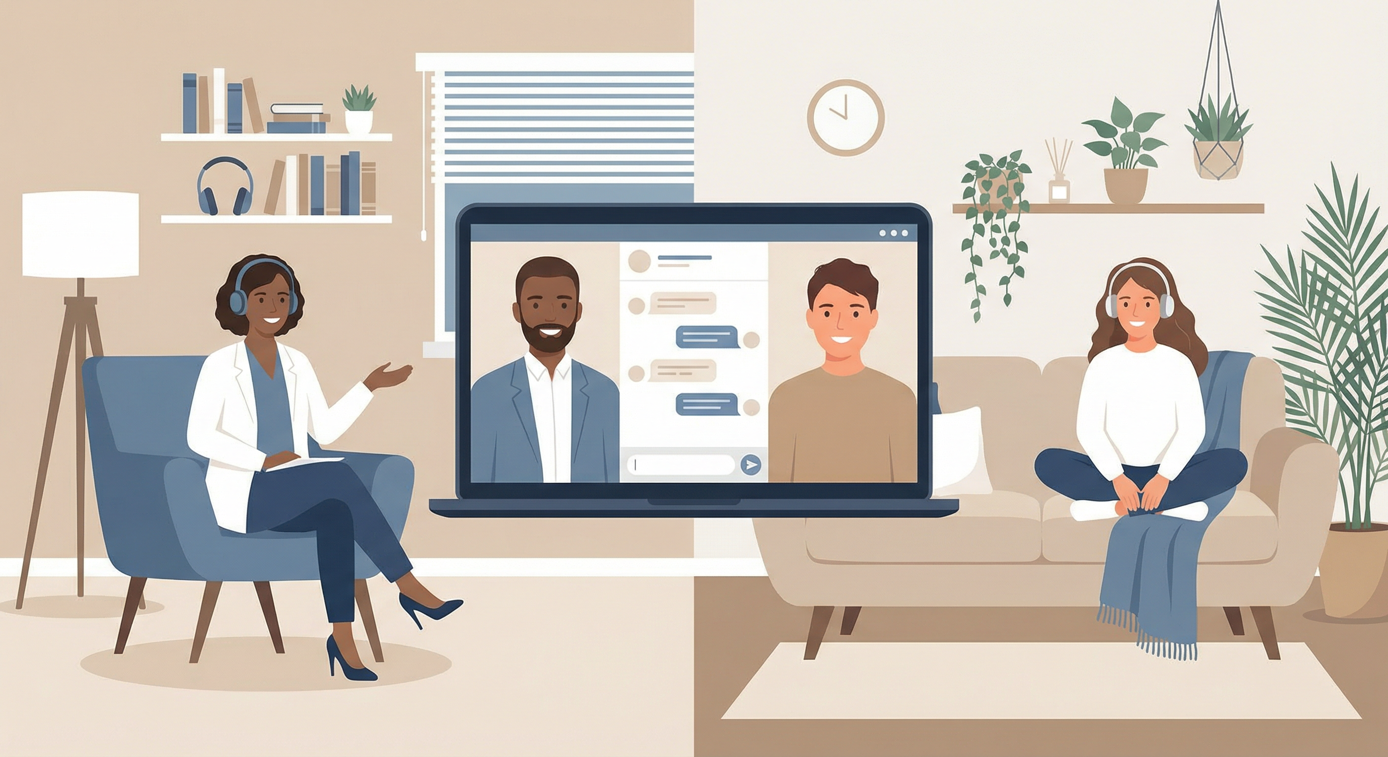 Beneficios de la Terapia Online vs Presencial